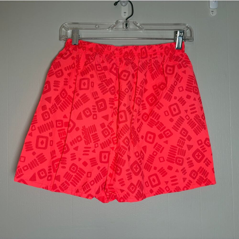 Vintage Supplex Bosa Nova Neon Colors 80s Retro Casual Shorts Large Deadstock - Picture 4 of 5